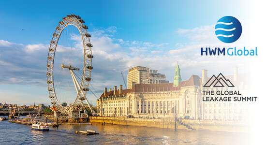 London Skyline with London Eye in foreground