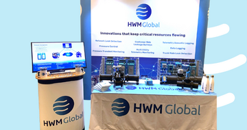 New HWM Global exhibition stand all set up